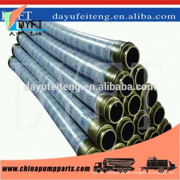 Concrete pump spare parts most popular high pressure concrete pump rubber hose for pump truck